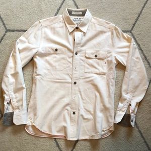 Replay Casual Cream Button Down Shirt